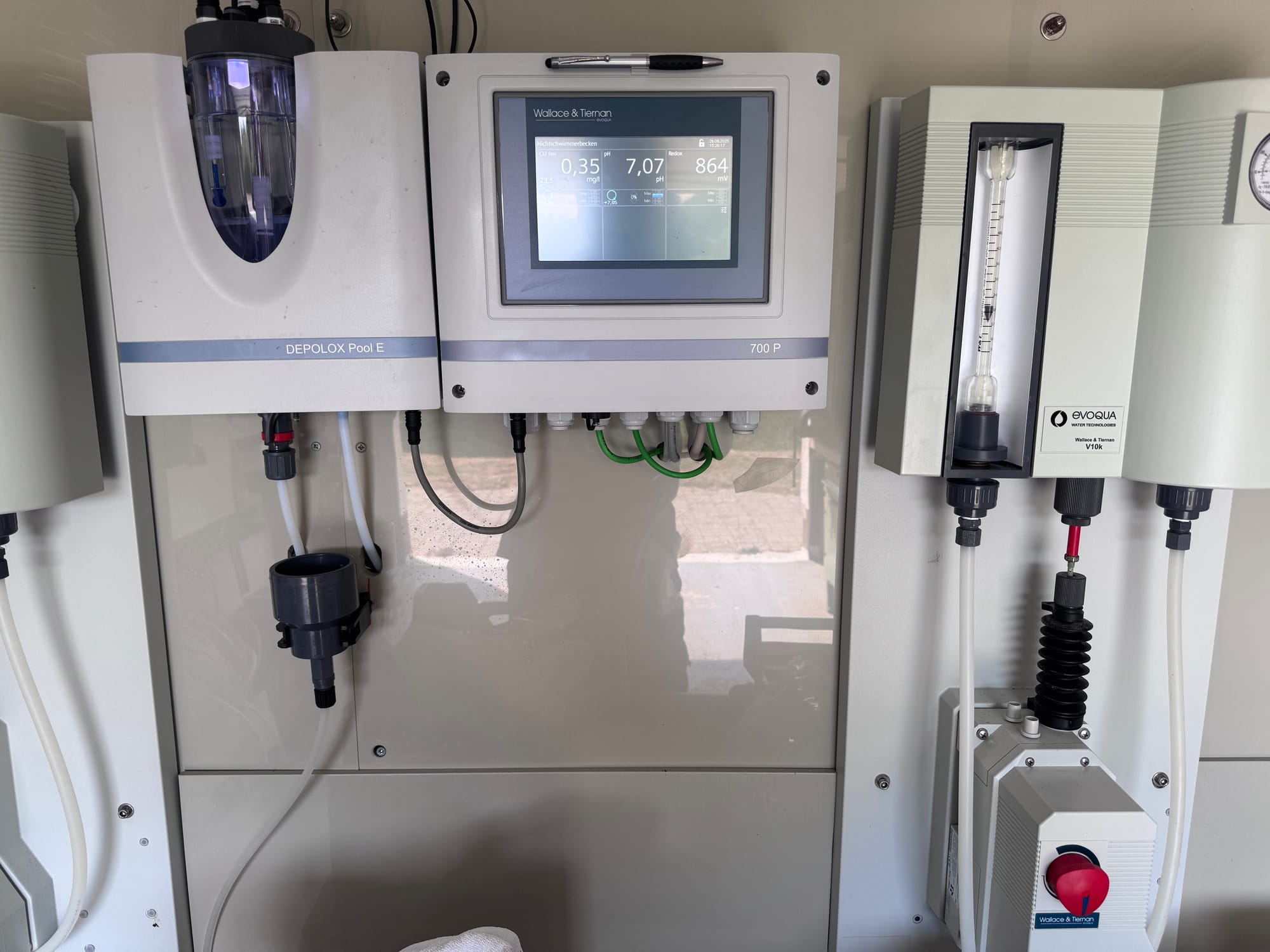 Wie unsere Mess- und Regelanlage das Badewasser im Gleichgewicht hält