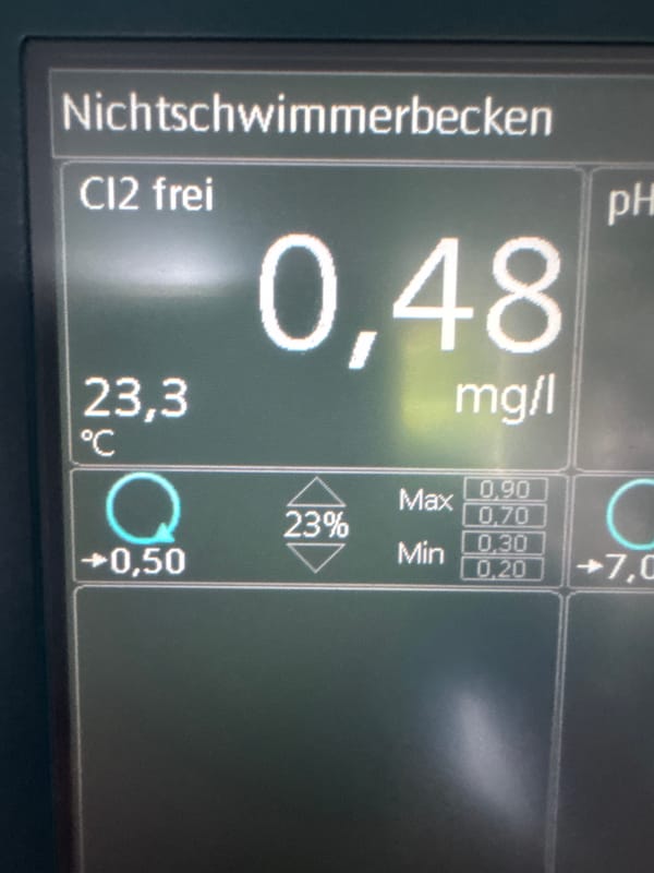 Wie messen wir eigentlich die Wasserqualität im Schwimmbad?